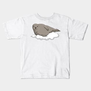 Seal on Clouds Kids T-Shirt